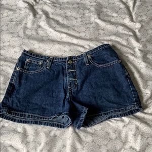 High-Waisted Jean Shorts